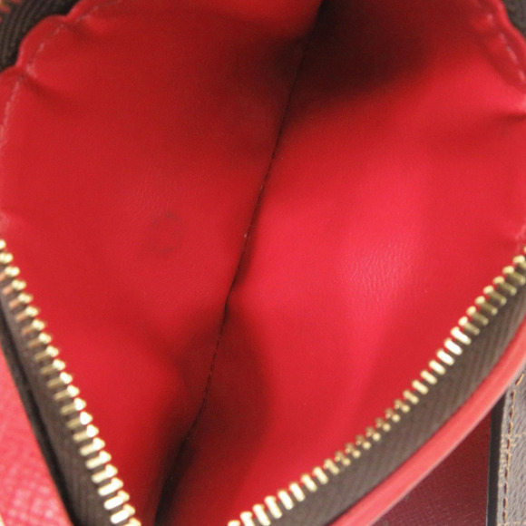 Excellent condition Louis Vuitton Portefeuille Victorine Damier N41659 tri-fo...